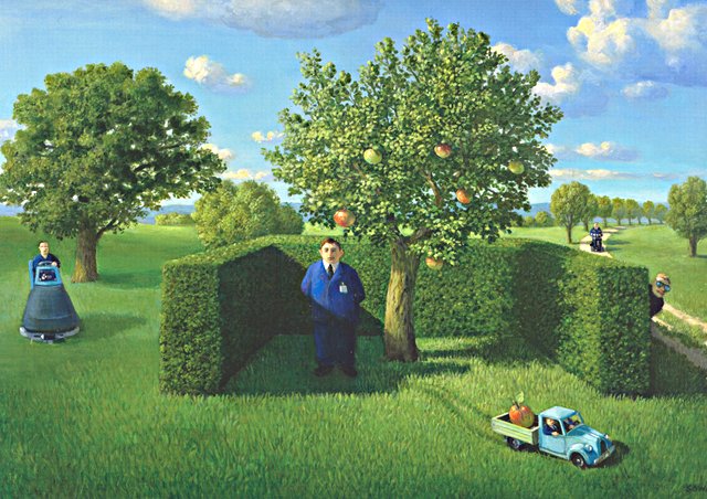 Michael Sowa: Im Regierungsgärtlein